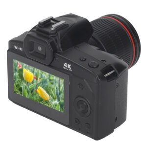 Digital Camera 3 Inch IPS Screen 4K 64MP 16x Digital Zoom Night Vision Wireless Dual Cameras Camcorder With Memory Card 32G