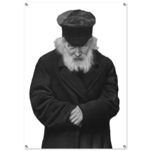 Acrylic pencil sketch of the Chofetz Chaim